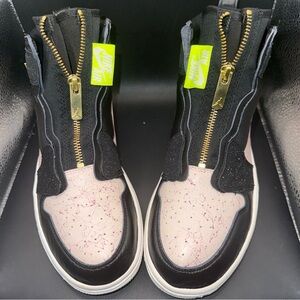 Size 8.5 - Air Jordan 1 Zip High Silt Red Wmns, AQ3742-001, Clean, No Box,